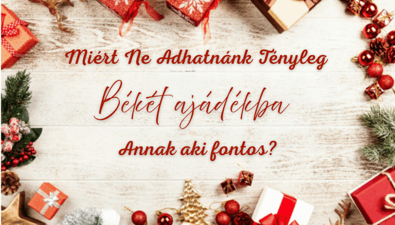 Karácsonyi ajándék ötlet – béke és nyugalom ajándékba | Wingwave stresszoldás a Rising Shine Intuitive-nál